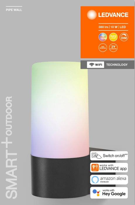 Ledvance SMART+ Pipe LED-veggarmatur 10 W